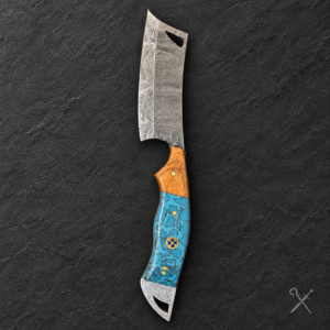 Turquoise Mini Cleaver