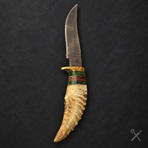 Horn-Style Guarded Knife