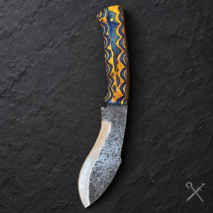 Blue-Gold Swept Blade