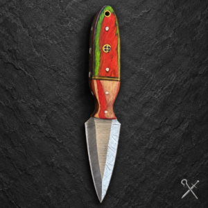 Red-Green Slim Knife