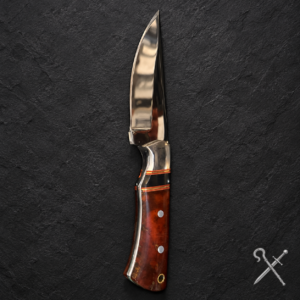 Red-Brown Slim Knife