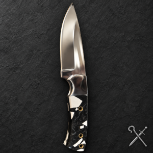Black-White Fixed Blade