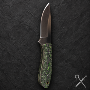 Green-Black Fixed Blade