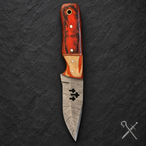 Cross Cutout Fixed Blade
